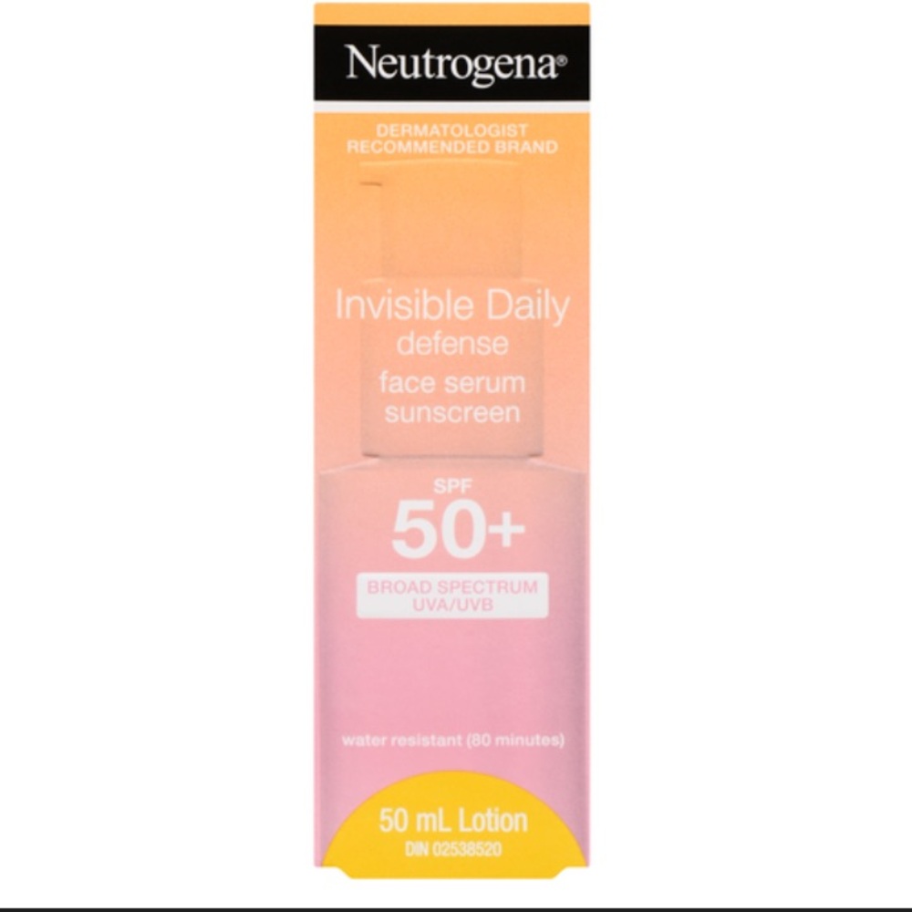 🔥10 for $100🔥 Neutrogena Invisible Daily Defense SPF 50+ Face Serum sunscreen